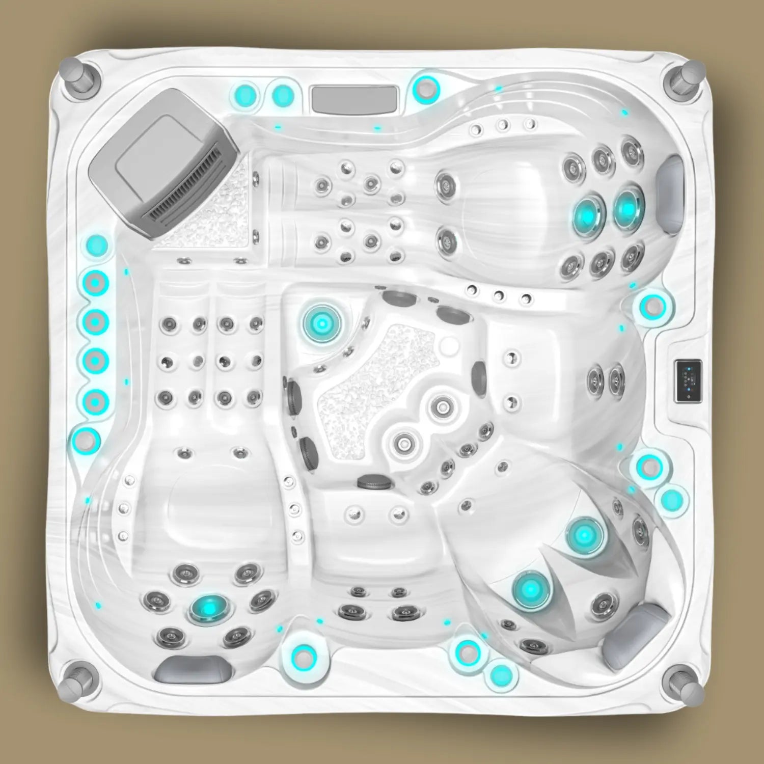 Volcano - Spa 5 places Market Spas France