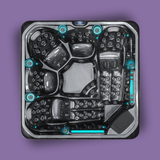 Neptune V2 - 5-Person Spa - Black