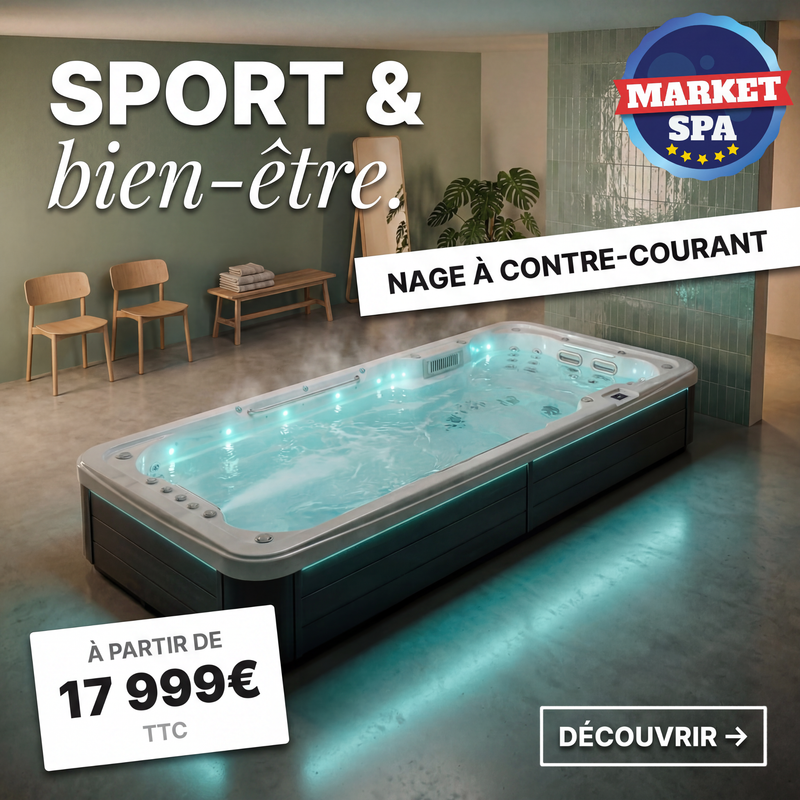 SwimFlow Swim Spa - White