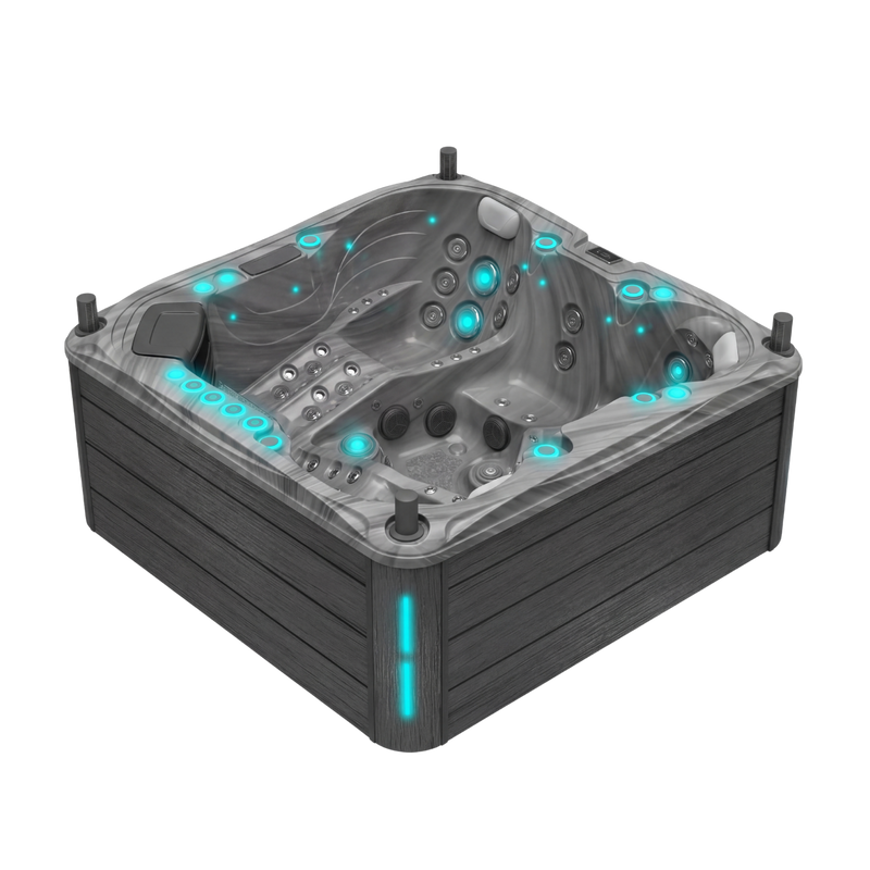Volcano - 5-Person Spa - White