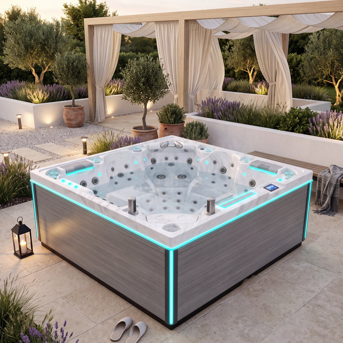 Un salon d’eau pour cinq