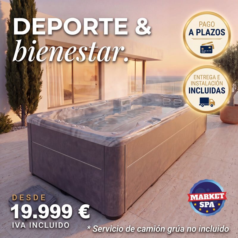 SwimFlow Swim Spa - White