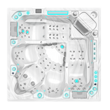 Volcano - 5-Person Spa - White