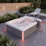 Twin Plug and Play - 2-Person Spa - White Marble