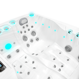 Twin Plug and Play - 2-Person Spa - White Marble