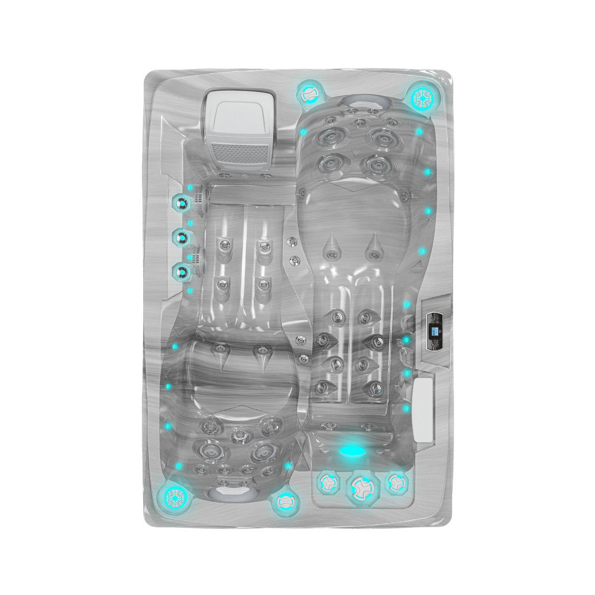 Twin Plug and Play - 2-Person Spa - Odyssey