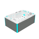 Twin Plug and Play - 2-Person Spa - White Marble