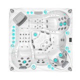 Volcano - 5-Person Spa - White