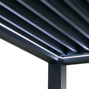 MotionFlex 400 – Pergola bioclimatique aluminium 4x3