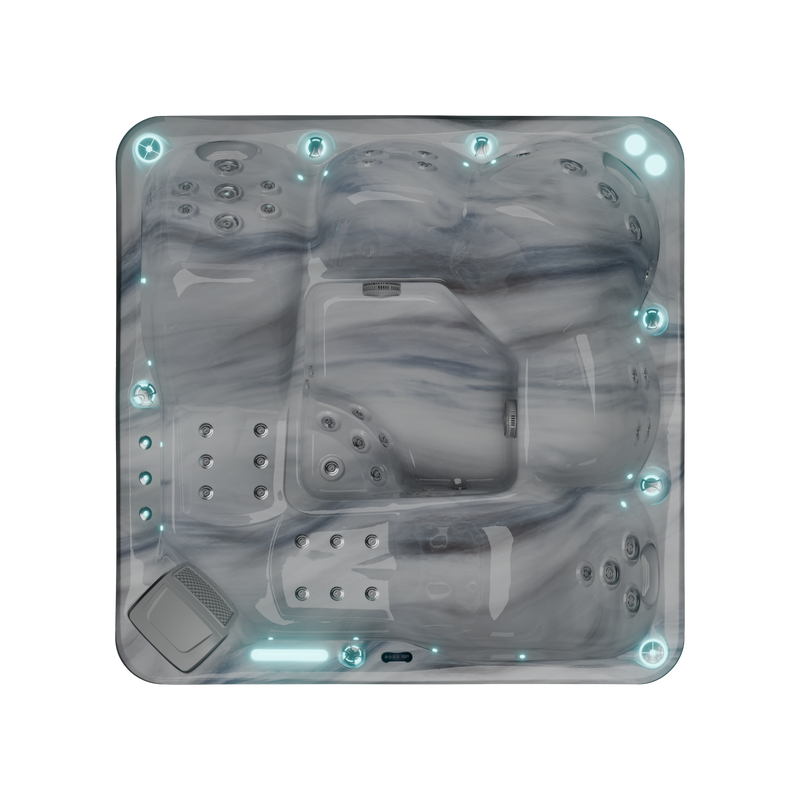 Easy Relax, spa 5 places Odyssey, vue de dessus