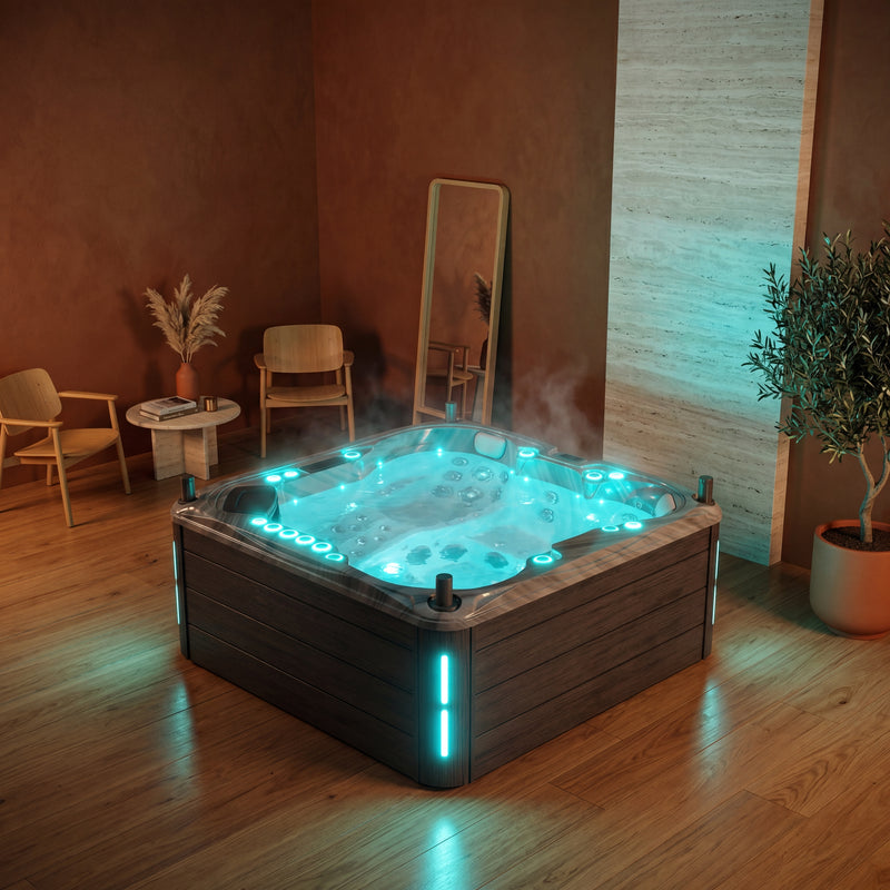 Volcano - 5-Person Spa - White