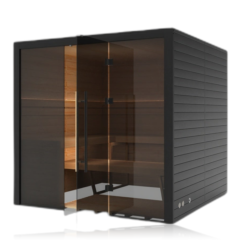 Nero 210X, sauna NODO, vue 2, posé au sol