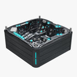 Volcano - 5-Person Spa - Black